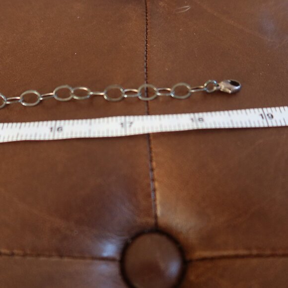 Black onyx beads and sterling silver Sherzada necklace pendant up to 18.25" - Picture 11 of 13